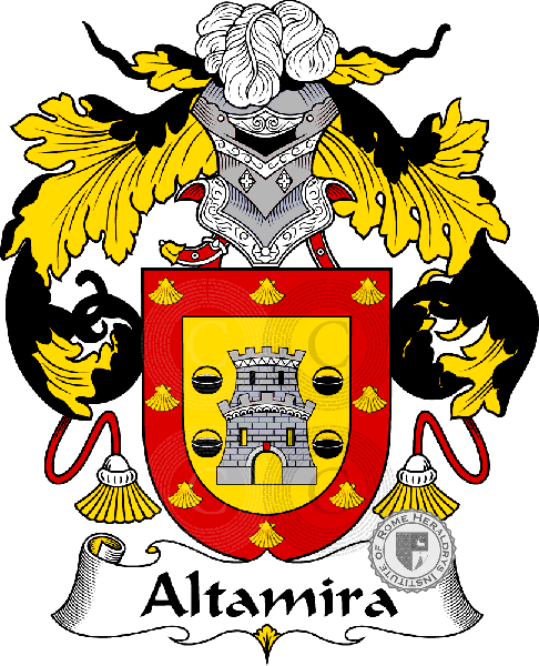 Escudo de la familia Altamira