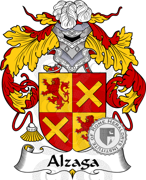 Coat of arms of family Alzaga