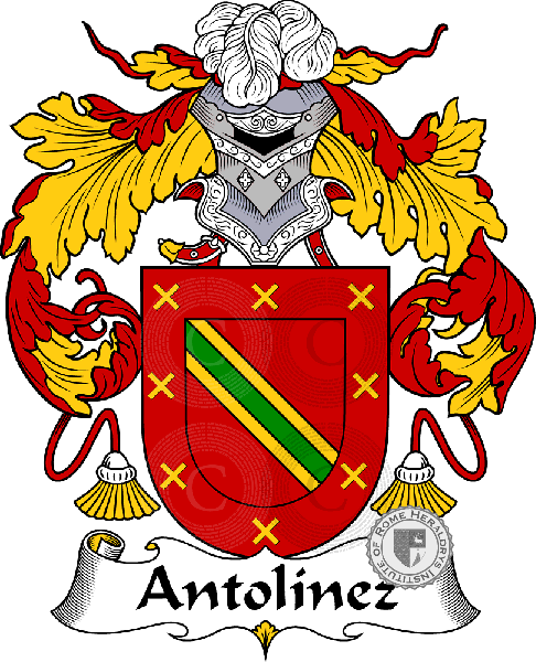 Wappen der Familie Antolínez