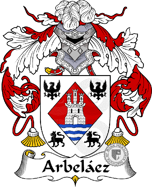 Wappen der Familie Arbeláez