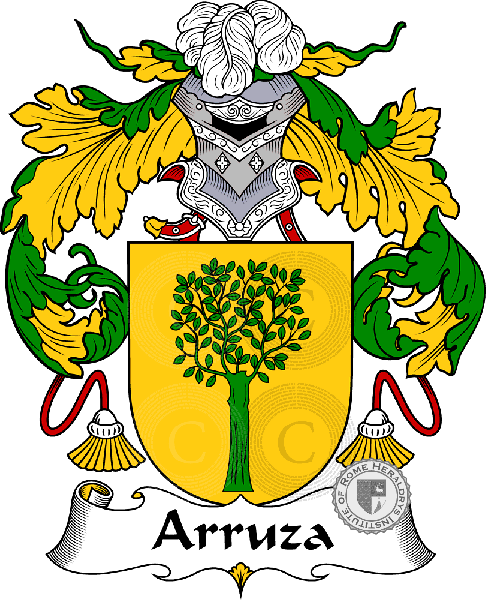 Escudo de la familia Arruza