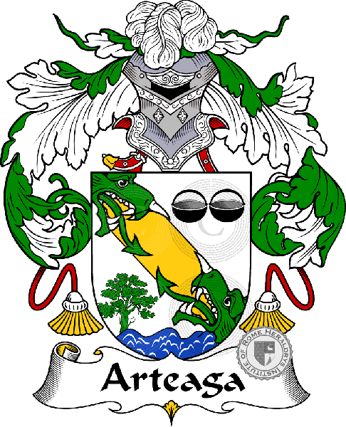 Coat of arms of family Arteaga II