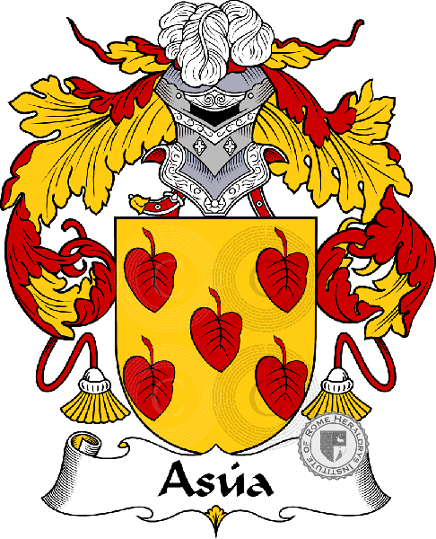 Wappen der Familie Asúa