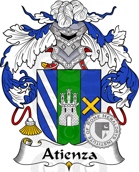 Coat of arms of family Atienza