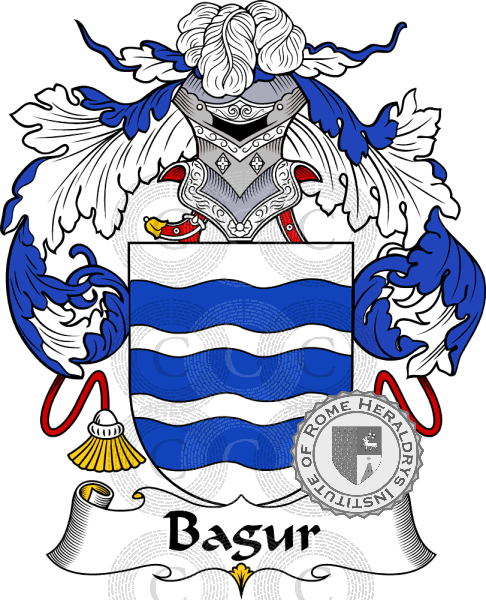 Escudo de la familia Bagur or Begur