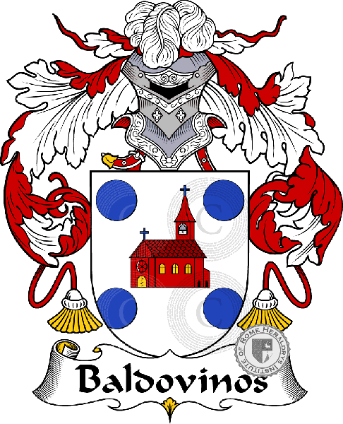 Wappen der Familie Baldovinos
