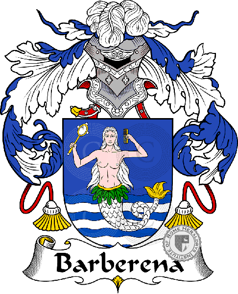 Escudo de la familia Barberena