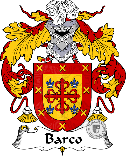 Coat of arms of family Barco