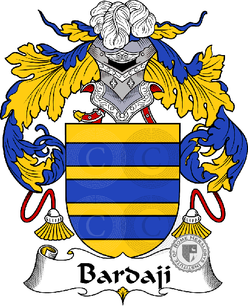 Coat of arms of family Bardaji