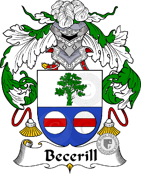 Wappen der Familie Becerill