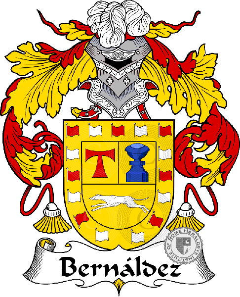 Coat of arms of family Bernáldez