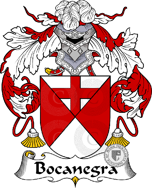 Escudo de la familia Bocanegra