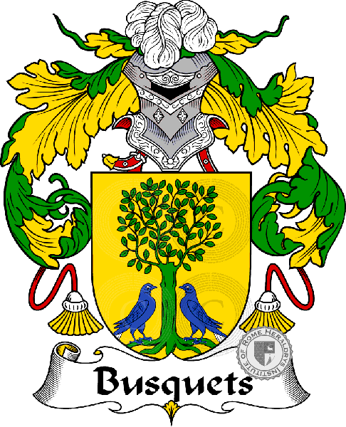 Coat of arms of family Busquets