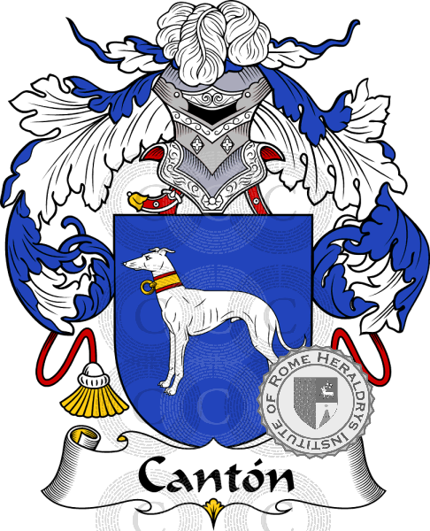 Coat of arms of family Cantón