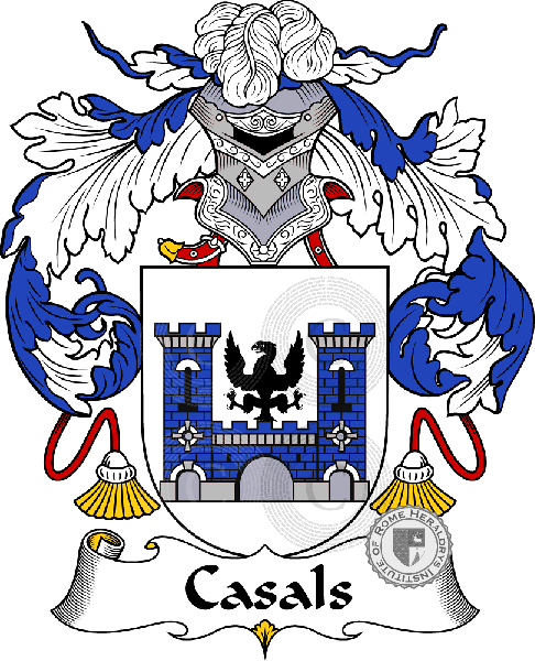 Wappen der Familie Casals