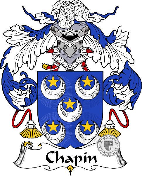 Escudo de la familia Chapín