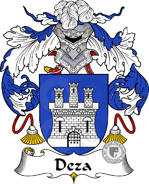 Coat of arms of family Deza