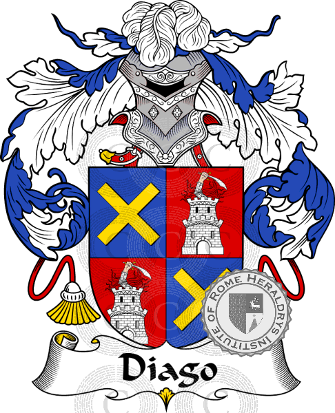 Wappen der Familie Diago