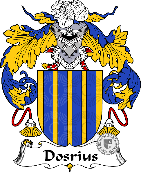 Escudo de la familia Dosrius