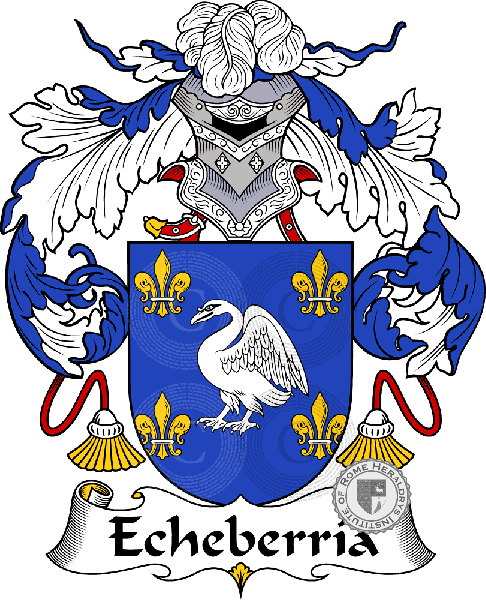 Coat of arms of family Echeberría