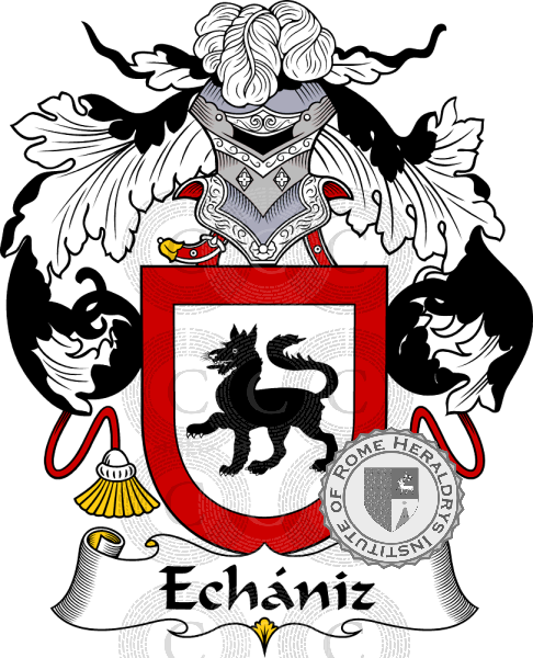 Wappen der Familie Echániz