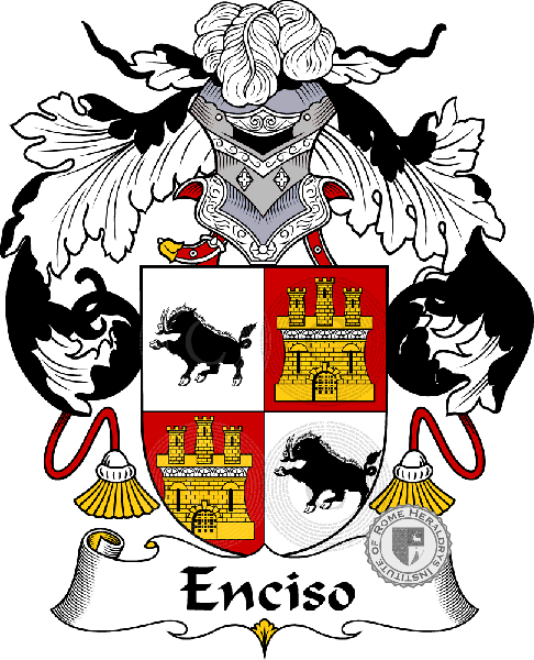 Coat of arms of family Enciso