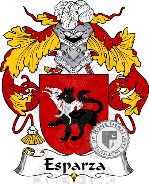 Escudo de la familia Esparza - Descarga Escudo