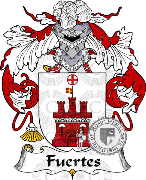 Escudo de la familia Fuertes