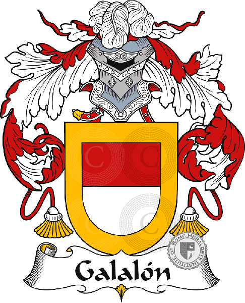 Wappen der Familie Galalón or Galaón