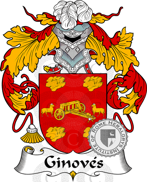 Brasão da família Ginovés