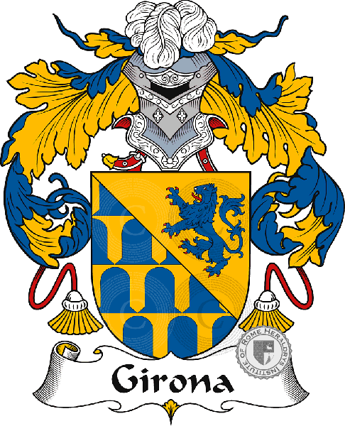 Wappen der Familie Girona
