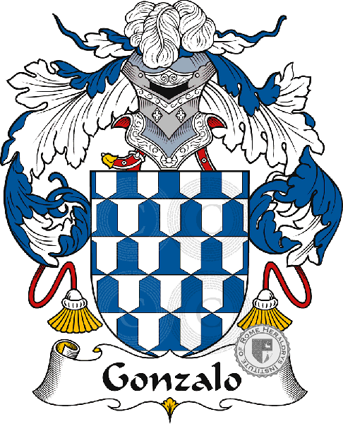 Coat of arms of family Gonzalo