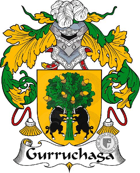 Escudo de la familia Gurruchaga