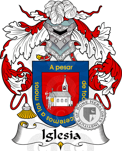 Escudo de la familia Iglesia