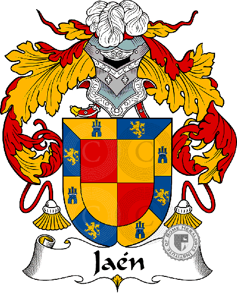 Coat of arms of family Jaén