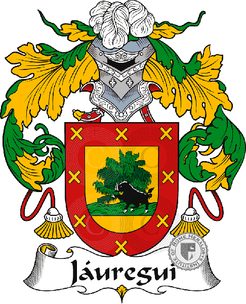 Wappen der Familie Jáuregui II