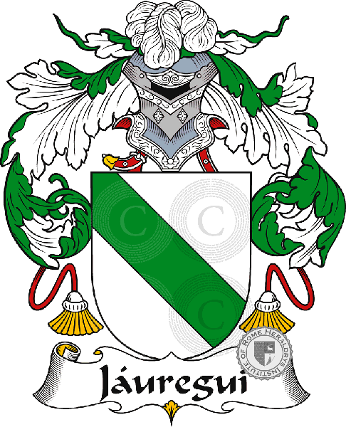 Coat of arms of family Jáuregui I