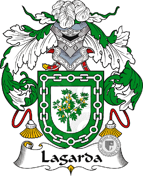 Escudo de la familia Lagarda or Legarda