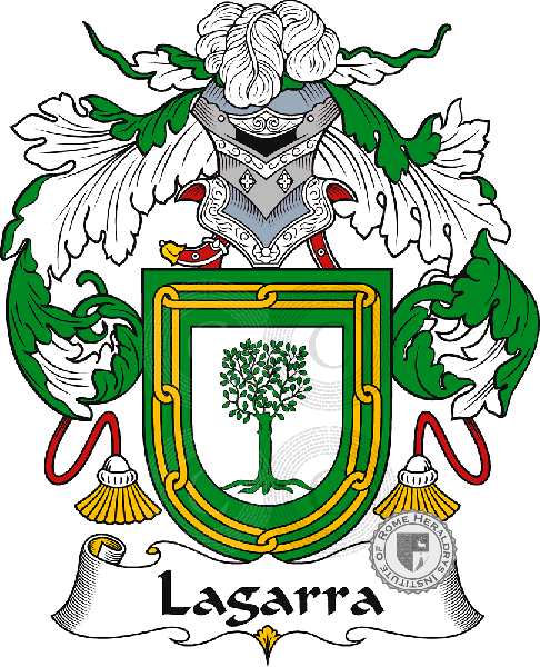 Escudo de la familia Lagarra