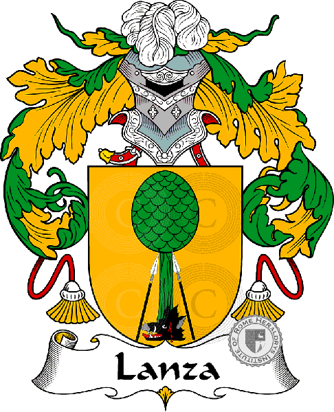 Wappen der Familie Lanza