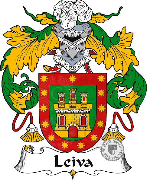 Escudo de la familia Leiva
