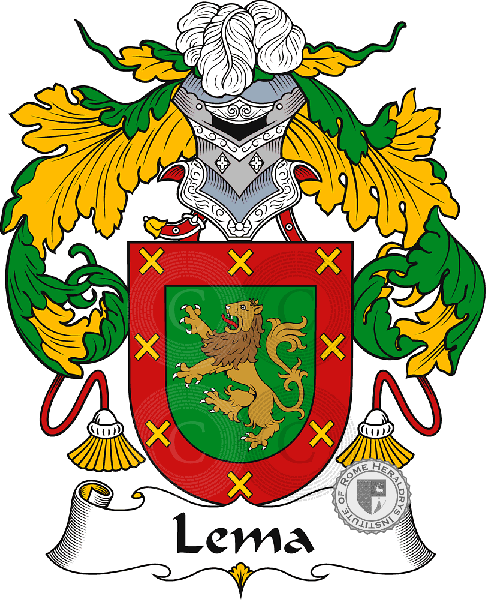 Coat of arms of family Lema