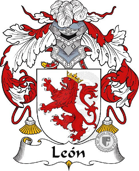 Coat of arms of family León - Download Crest