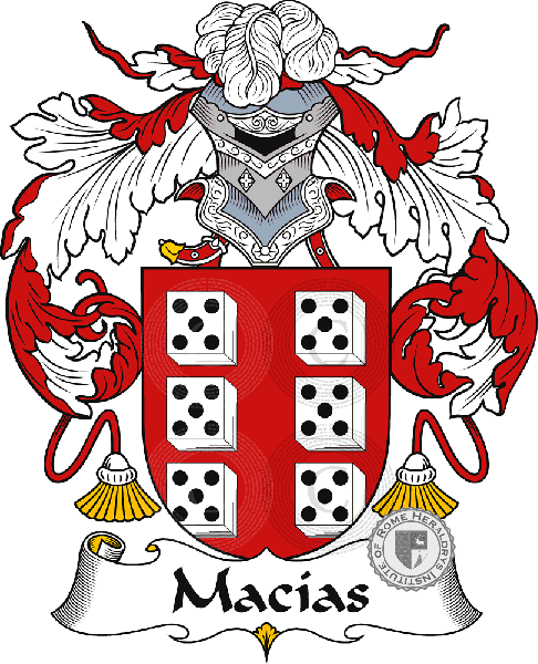 Coat of arms of family Macías