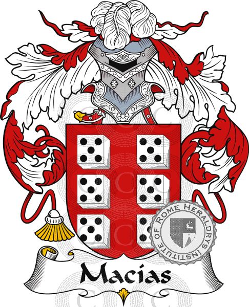 Coat of arms of family Macías