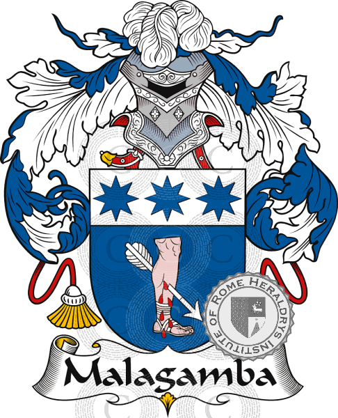 Escudo de la familia Malagamba