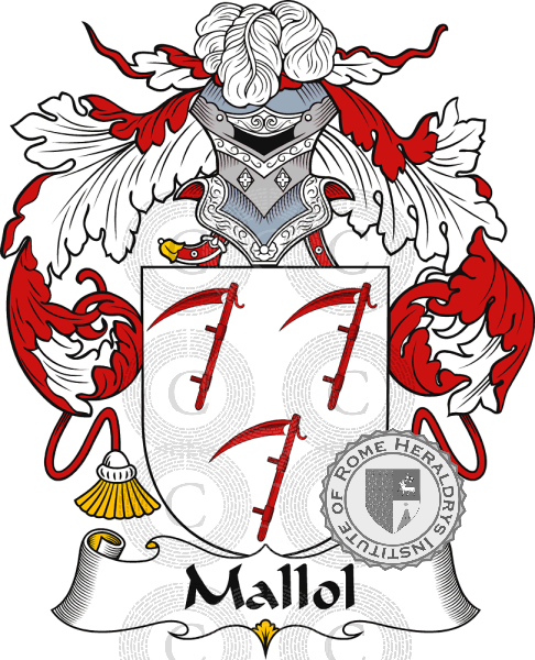 Coat of arms of family Mallol