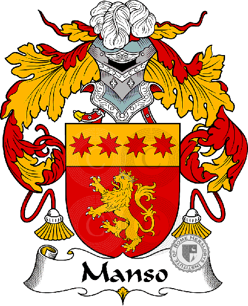 Wappen der Familie Manso
