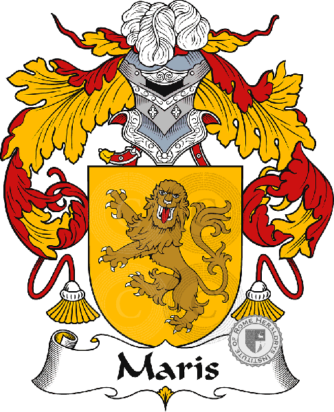 Coat of arms of family Maris
