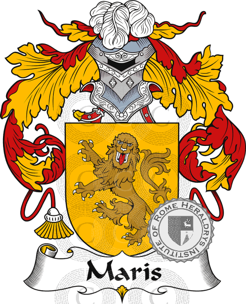 Coat of arms of family Maris